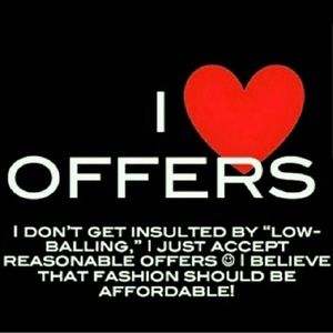 I 💙 Offers! Make me an offer